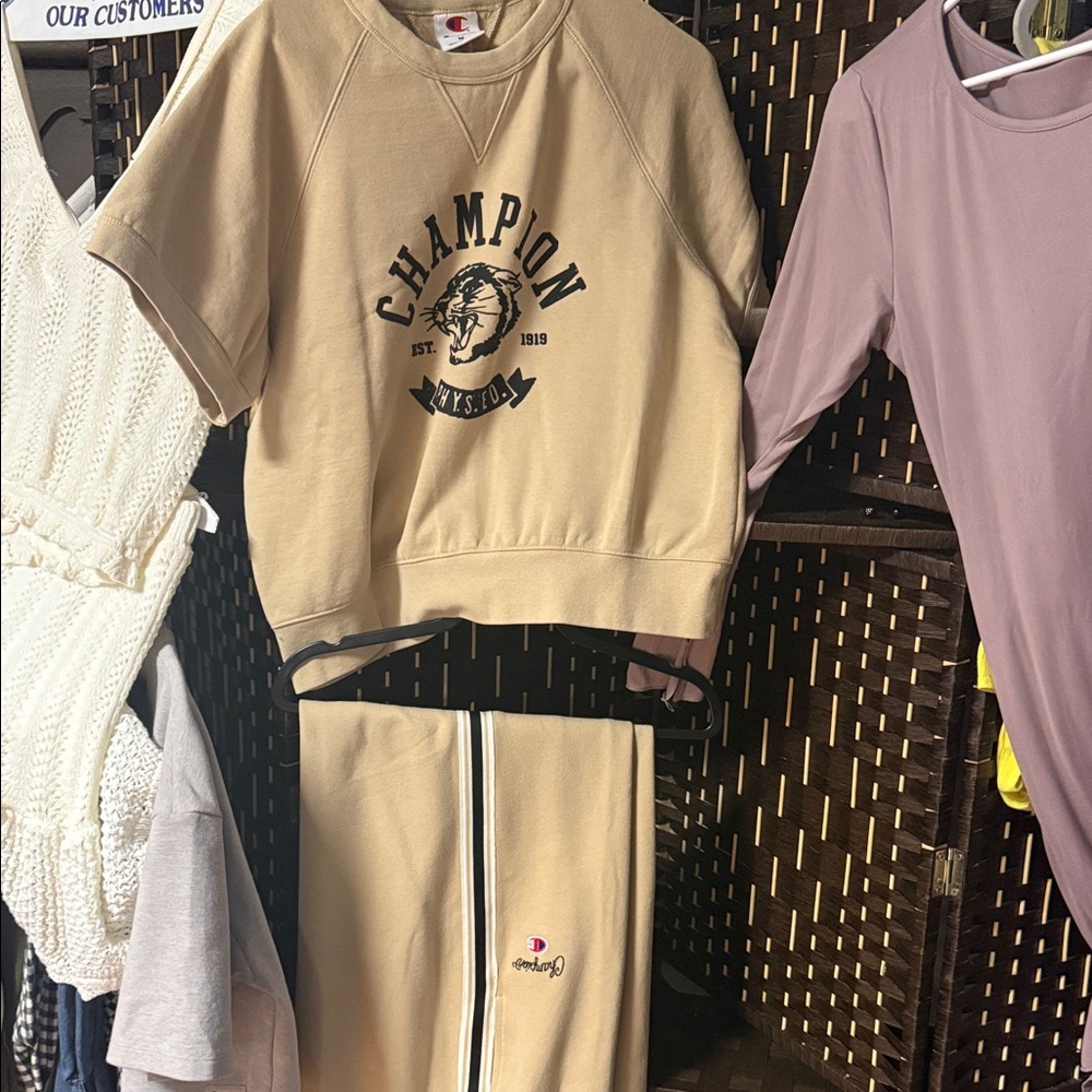 Champion Tan Boot Cut Pants